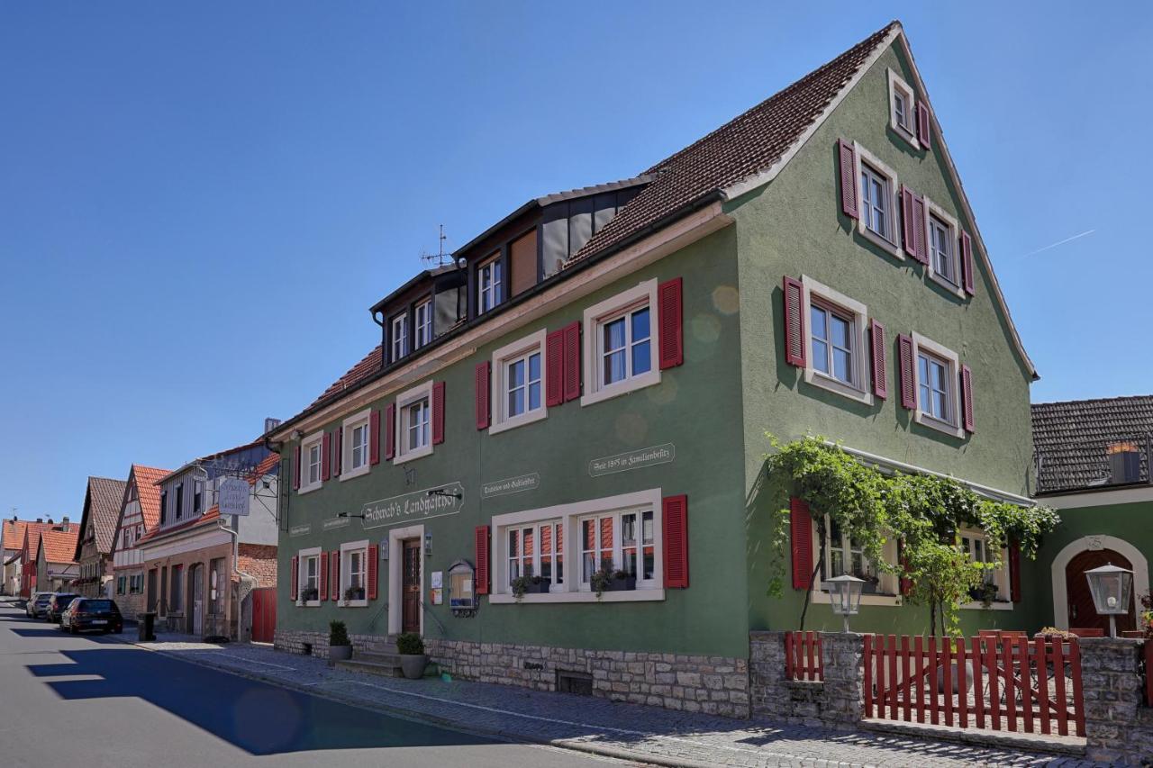 Landhotel Schwab - By Homekeepers Schwarzach am Main Zewnętrze zdjęcie