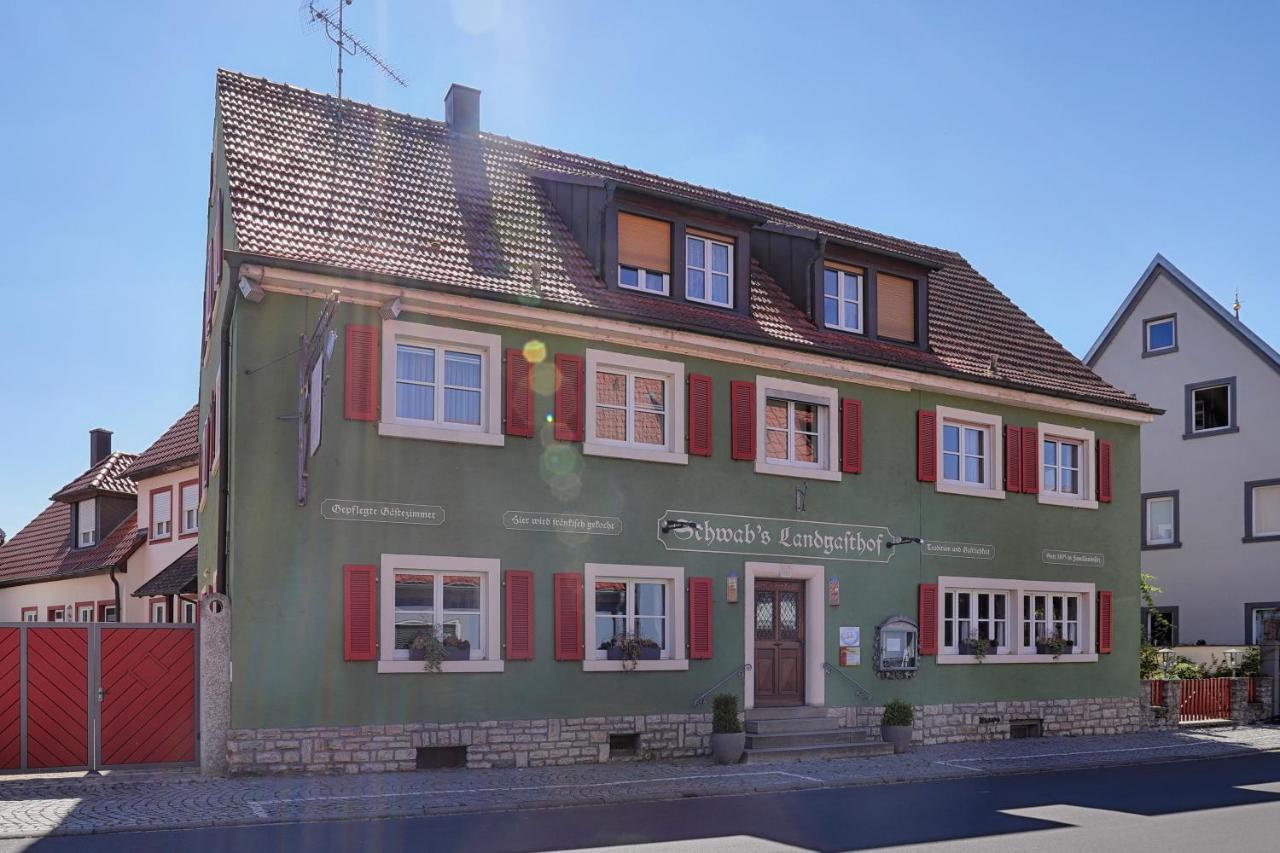 Landhotel Schwab - By Homekeepers Schwarzach am Main Zewnętrze zdjęcie